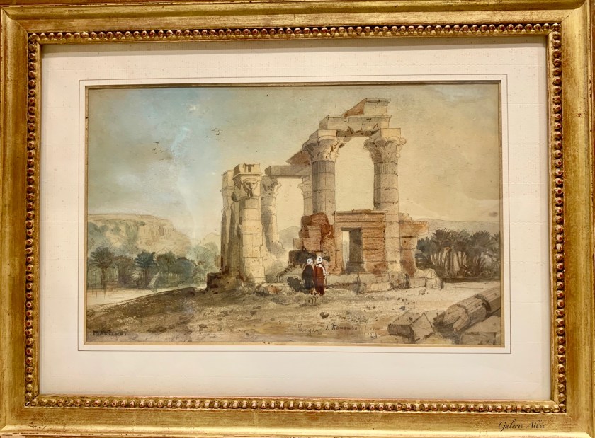 Aquarelle avec cadre 2